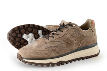 Floris van Bommel Sneakers in maat 43½ Beige, Kleding | Heren, Overige kleuren, Verzenden, Floris van Bommel, Zo goed als nieuw