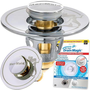 2dekans | Mer-Maid Drain Magic Afvoerstopper -, Ophalen of Verzenden