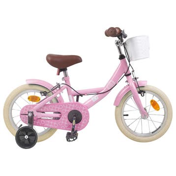 vidaXL Kinderfiets 14 Inch voor 3-5 jaar oud Licht Roze, Fietsen en Brommers, Verzenden, Nieuw
