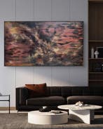 TeVasq - Atmosphere - XL - Abstract painting, Antiek en Kunst, Kunst | Schilderijen | Modern