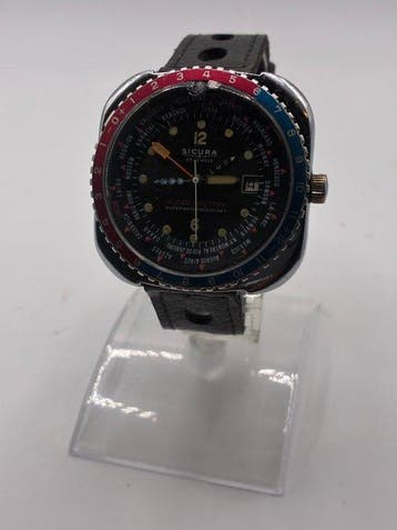 Sicura - Globetrotter - Zonder minimumprijs - Heren -, Handtassen en Accessoires, Horloges | Heren, Nieuw