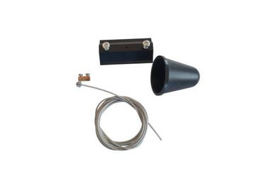 Veiling - 10x Ophang set voor 1 fase 2 draden railsystem zan