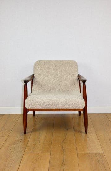 Juliusza Kedziorka - Chaise longue (2) - Fauteuil - Hêtre -