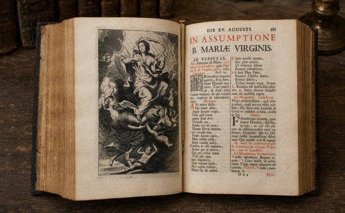AA.VV - Breviarium Romanum - 1752, Antiquités & Art, Antiquités | Livres & Manuscrits