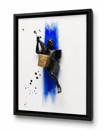 JP Art - Blue Ascent
