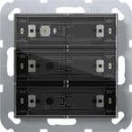 KNX Systeem 55 3-Gang Drukknopsensor Standaard - 501300, Doe-het-zelf en Bouw, Verzenden, Nieuw