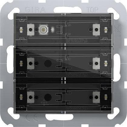 KNX Systeem 55 3-Gang Drukknopsensor Standaard - 501300, Doe-het-zelf en Bouw, Elektriciteit en Kabels, Verzenden