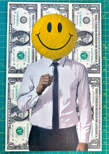 Lee Henderson - Put on your happy face, Antiek en Kunst