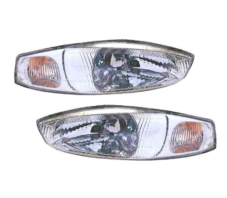 Phares Pour Mitsubishi Colt Cj 01-04, Autos : Pièces & Accessoires, Éclairage, Envoi