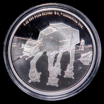 Niue. 2 Dollars 2022 At-At Walker 1 Oz (.999) (Sans prix de