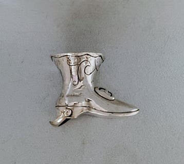 Boot Shaped Drinking - Bekerglas - .800 zilver