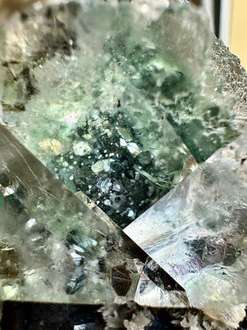 Fluorite avec galène splendide Collection de cristaux -