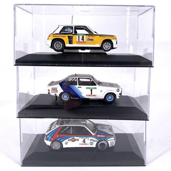 1:43 - Modelauto (3) - World Rallye Cars - Renault 5 Turbo /, Hobby & Loisirs créatifs, Voitures miniatures | 1:5 à 1:12