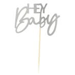 Cocktailprikkers Hey Baby 9cm 12st, Verzenden, Nieuw