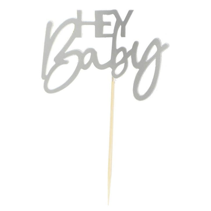 Cocktailprikkers Hey Baby 9cm 12st, Hobby en Vrije tijd, Feestartikelen, Nieuw, Verzenden