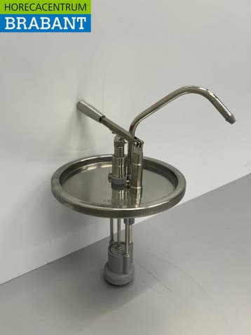 Distributeur de seaux en acier inoxydable HCB Pompe à sauce, Verzenden