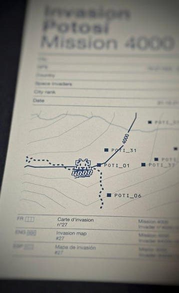 Invader (1969) - Potosi Map