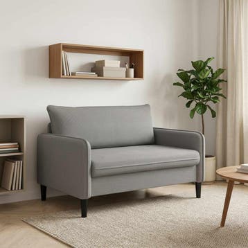 vidaXL XXL-zetel Donkergrijs fluweel, Huis en Inrichting, Verzenden, Nieuw
