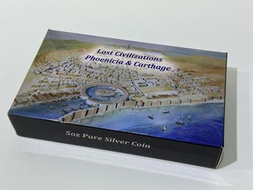 Palau. 20 Dollars Phoenicia & Carthage - Lost Civilizations
