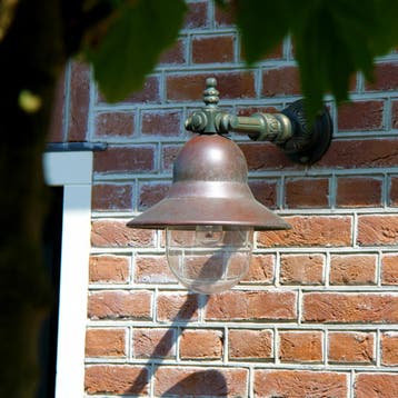 Stal- & Boerderijlampen Bretagne Muurlamp Brons/Koper, Verzenden, Nieuw
