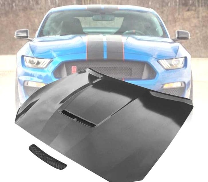 CAPOT FORD MUSTANG 15-17 LOOK GT350 MÉTAL, Autos : Pièces & Accessoires, Carrosserie & Tôlerie, Envoi