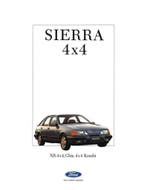 1988 FORD SIERRA 4X4 BROCHURE DUITS, Nieuw