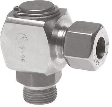 8S & M14x1.5 RVS Swivel Joint Snijringkoppeling Buitendraad, Bricolage & Construction, Verzenden