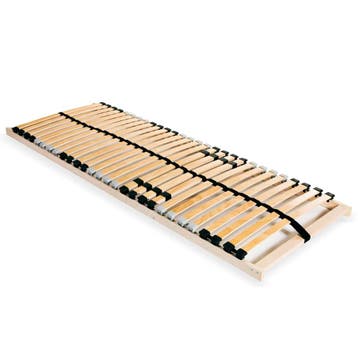 vidaXL Lattenbodem met 28 latten 7 zones 90x200 cm, Verzenden