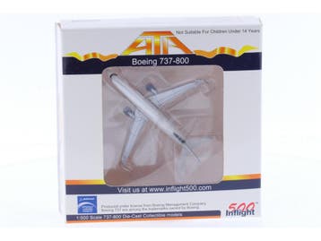 Schaal 1:500 Inflight 500 IF5738005 ATA Boeing 737-800 Re..., Ophalen of Verzenden