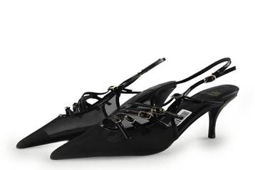 Steve Madden Slingbacks in maat 38 Zwart, Verzenden