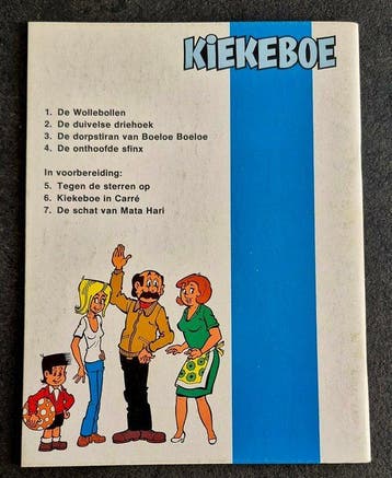 Kiekeboe 4 - De onthoofde Sfinx - 1 Album - EO - 1979, Nieuw