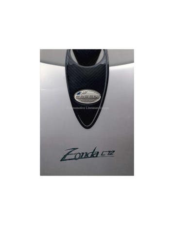 1999 PAGANI ZONDA C12 | C12 S BROCHURE FRANS, Nieuw