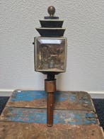 Koets - facet geslepen glas - antieke koetslamp