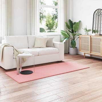 vidaXL Antislip vloerkleed van imitatie konijnenbont OLITE, Verzenden, Nieuw