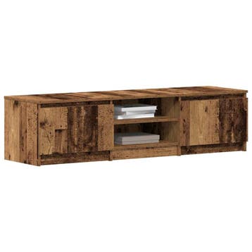 vidaXL tv-meubel oud houtkleurig 140x40x36 cm bewerkt hout, Huis en Inrichting, Verzenden, Nieuw