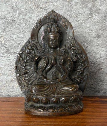 Duizend-armige Guanyin - Bronze - Asie (Sans prix de, Antiek en Kunst