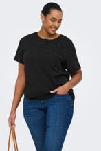 ONLY eco T-shirt Broderie enL=50/52Maat 46/48 (XL) of groter, Verzenden, Nieuw, Maat 46/48 (XL) of groter, Overige kleuren