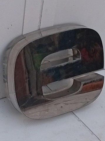 Industriële apparatuur - Brief e - Italië - Letter, Antiek en Kunst