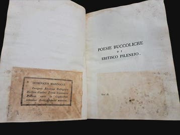 Eritisco Pilenejo - Poesie buccoliche italiane, latine,