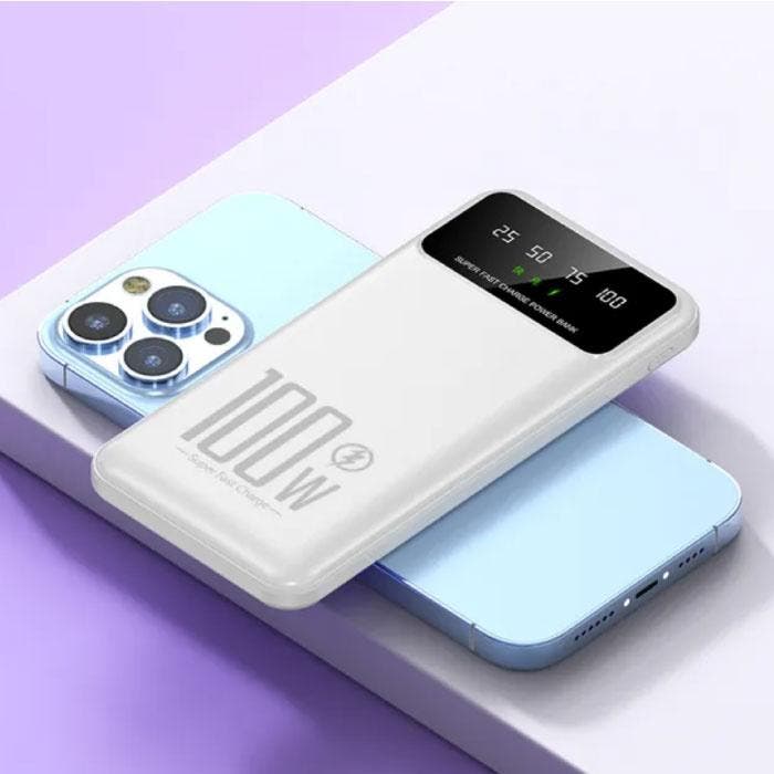 50.000mAh Powerbank met 3 Oplaadpoorten - LED Display &, Télécoms, Batteries externes, Envoi