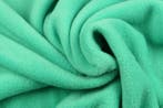 10 meter fleece stof - turquoise - Anti Pilling Fleece, Verzenden