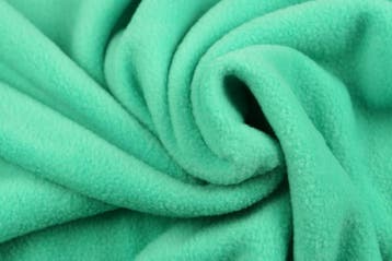 10 meter fleece stof - turquoise - Anti Pilling Fleece, Overige kleuren, Verzenden, 120 cm of meer, Polyester
