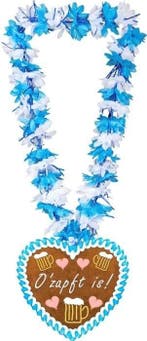 Oktoberfest Hawaii Krans Lebkuchen, Verzenden