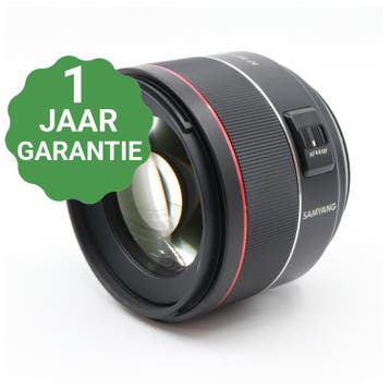 10% korting | Samyang 85mm F/1.4 AF Canon EF | Tweedehands, Verzenden, Zo goed als nieuw