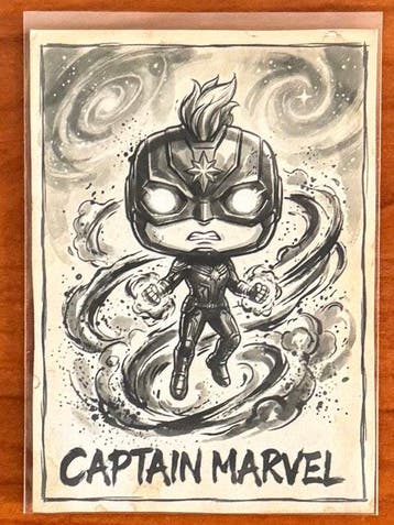 Funko - Funko Pop - Marvel - Captain Marvel #425 - Limited