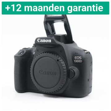 Canon EOS 1300D body | Tweedehands, Verzenden, Zo goed als nieuw, Canon