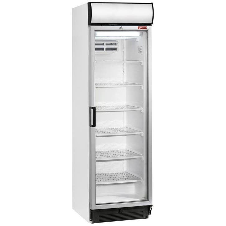 Statische/geventileerde negatieve T° vitrine, 380 liter, met, Articles professionnels, Horeca | Équipement de cuisine, Envoi