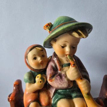 Goebel - Beeldje - Hummel #99 - Eventide - TMK3 - Porselein, Antiquités & Art