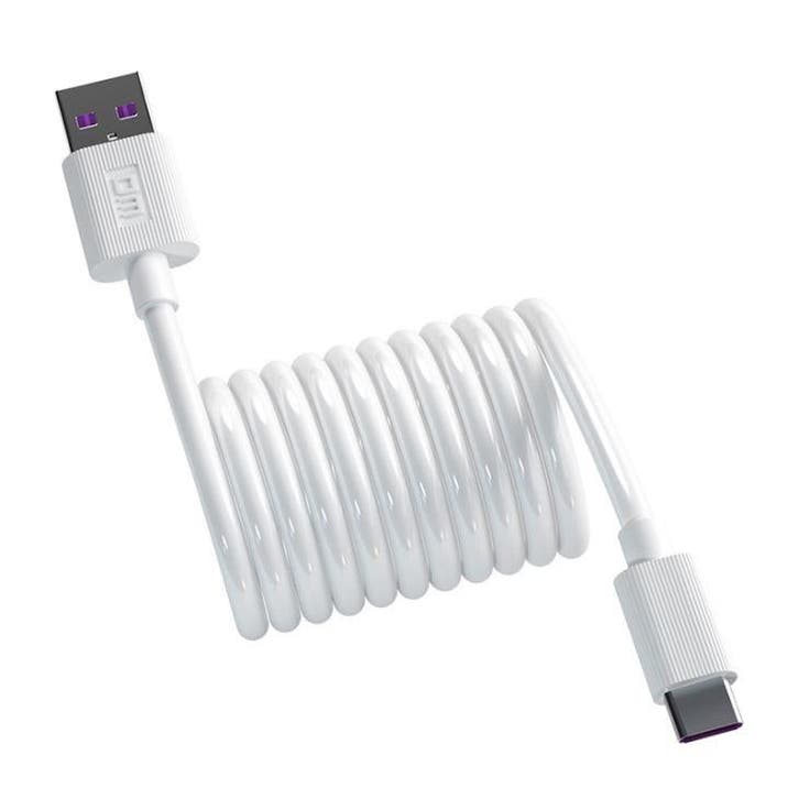 DrPhone DM Series - USB-C 5A Oplaadkabel + Datakabel - Extra, Computers en Software, Pc- en Netwerkkabels, Nieuw, Verzenden