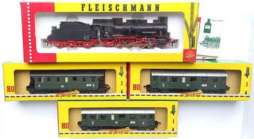 Fleischmann H0 - 1351/1554/1555 - Treinset (4) -, Nieuw